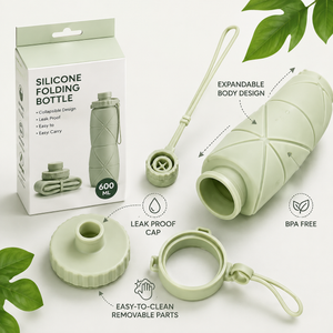 Foldable Silicone Water Bottle